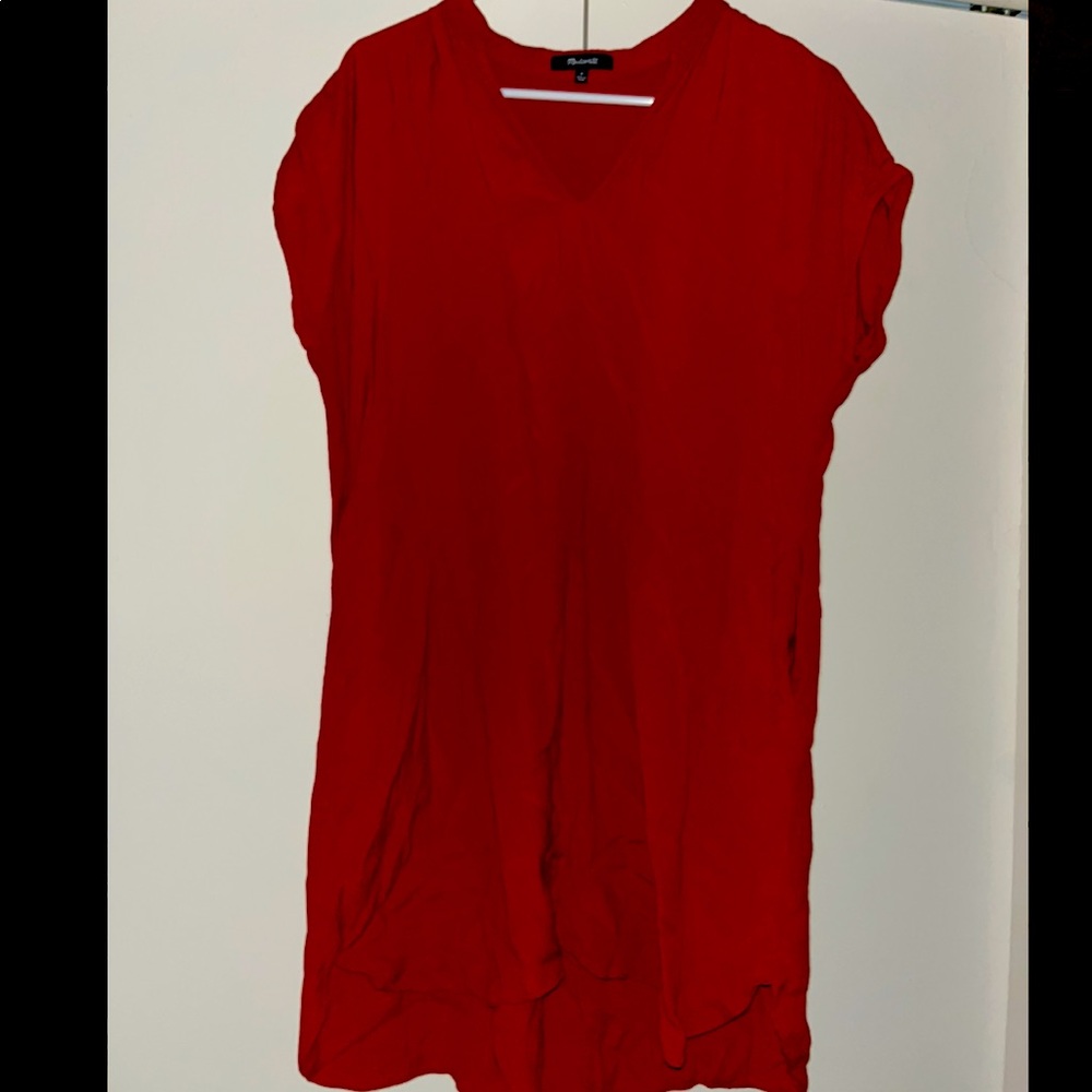 Madewell Red Dress
